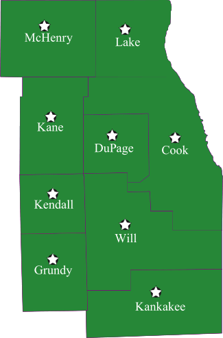 areas covered